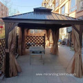 heavy duty gazebo with Curtains and Netting waterproof